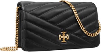 Quilted Leather Wallet on a Chain