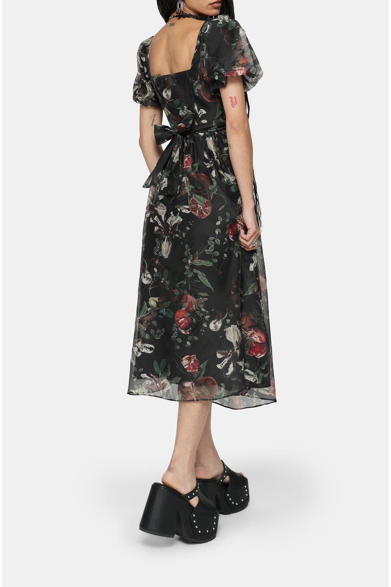 Anara Midaxi Dress, Alternate, color, Black