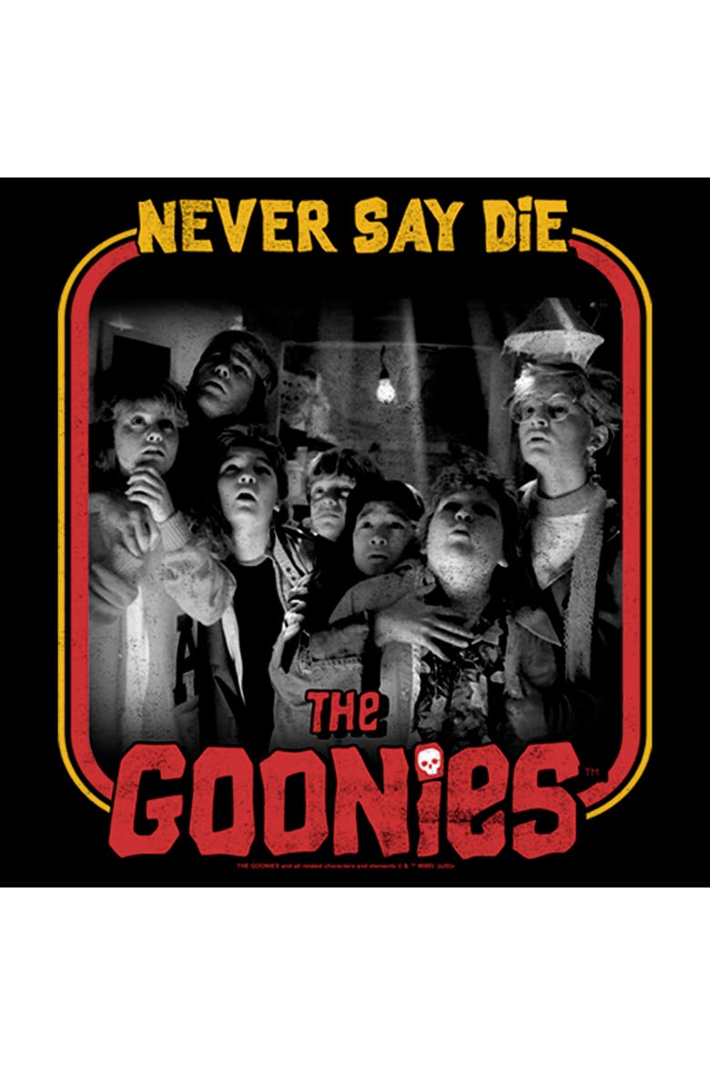 Men's The Goonies Group Shot  Graphic T-Shirt, Alternate, color, Black
