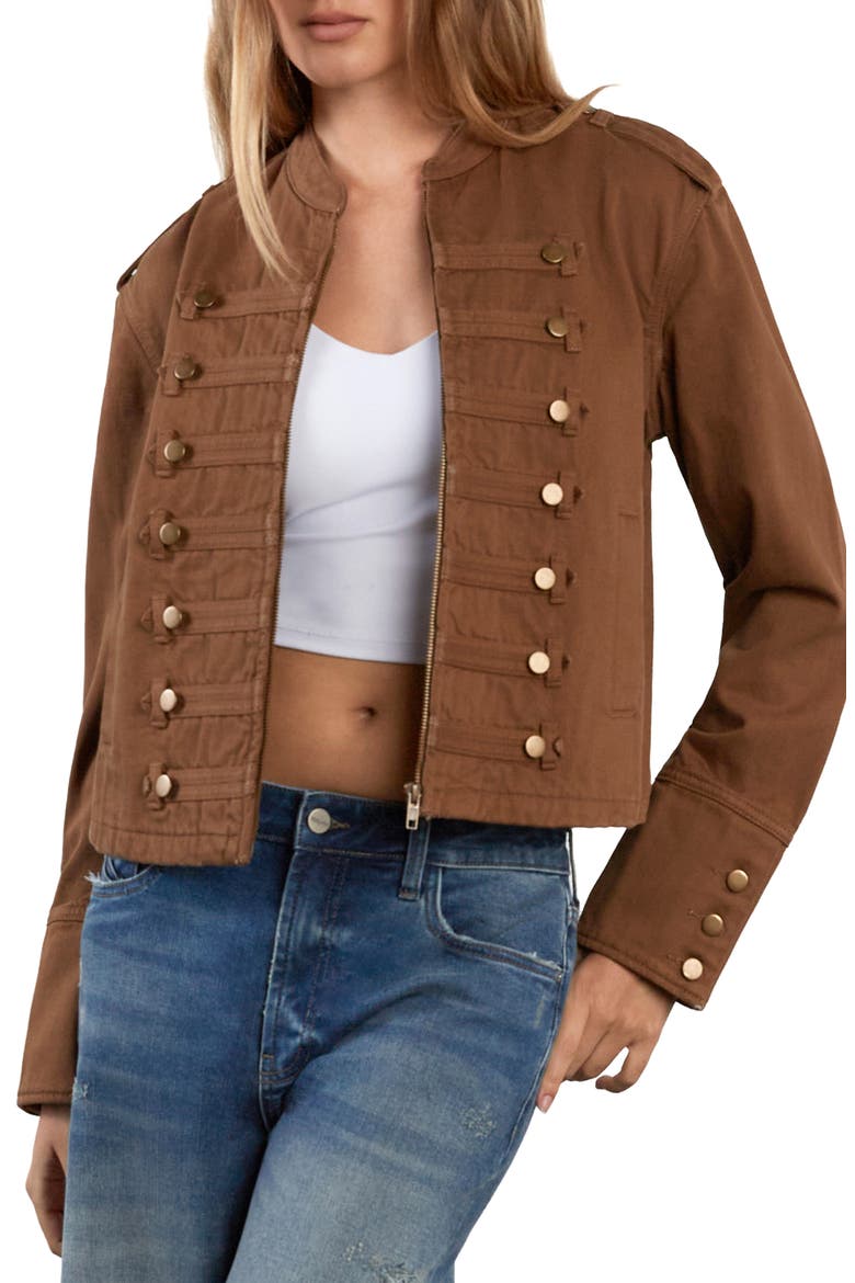 All Access Band Jacket, Main, color, SWEET HONEY