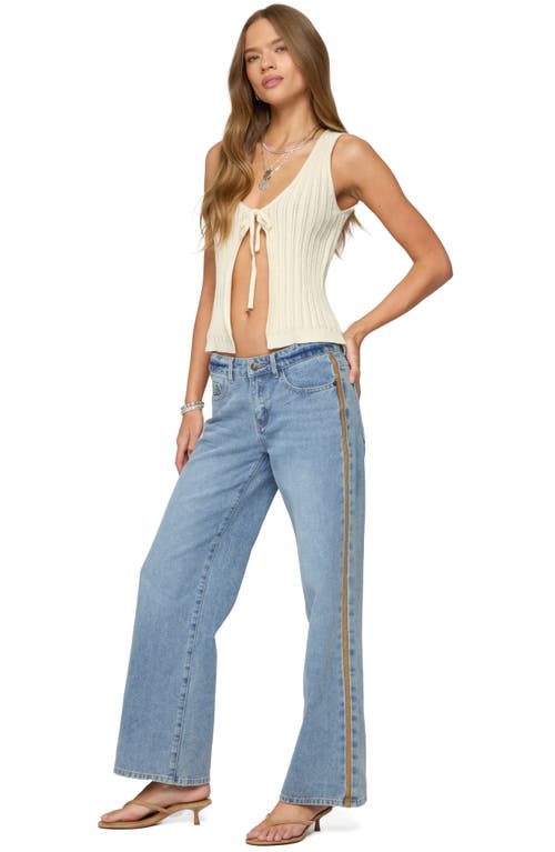 Shop Edikted Verona Split Front Knit Top