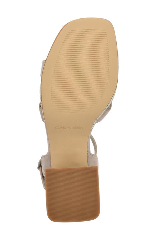 Calvin Klein Drancy 2 Ankle Strap Sandal