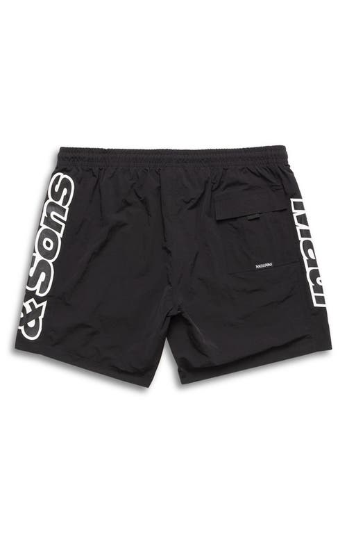 MAUI AND SONS MAUI & SONS BILLBOARD NYLON SWIM TRUNKS