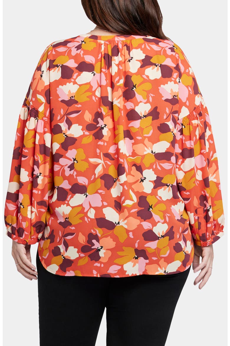 Paulina Peasant Blouse, Alternate, color, GINGERVALE