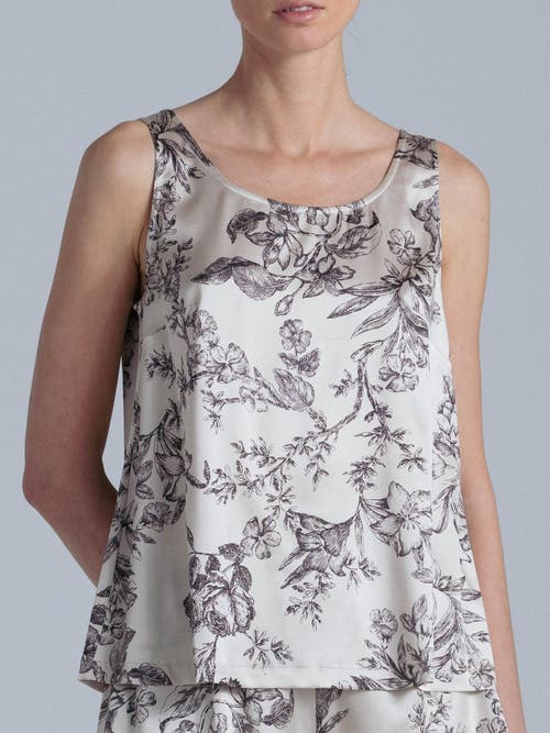 Alas Silk Tank Top In Multi