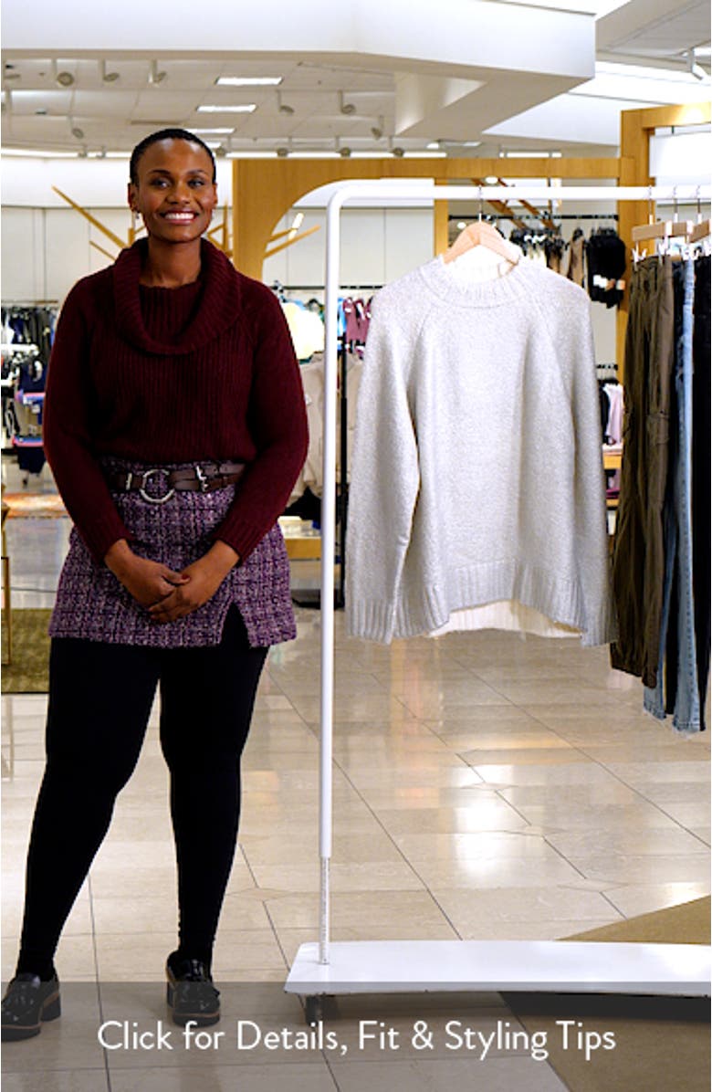 Ilana Metallic Sweater, sales video thumbnail