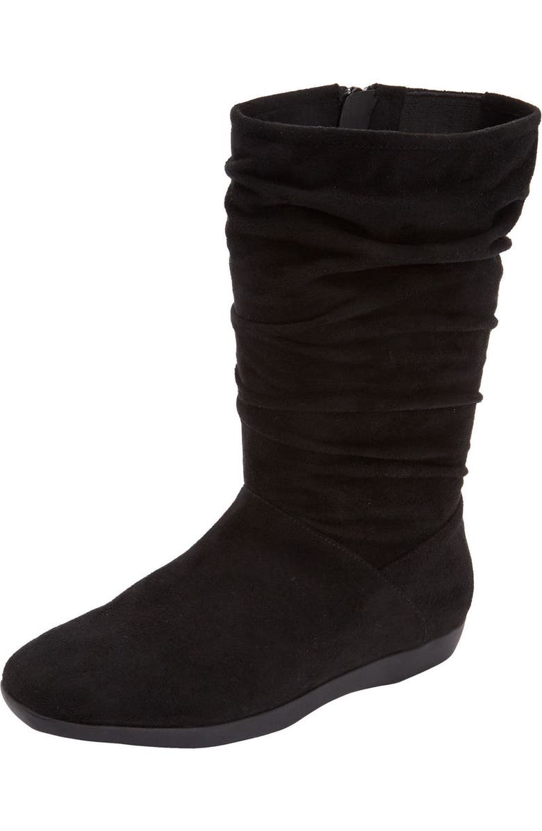 Comfortview The Aneela Wide Calf Boot, Main, color, Black