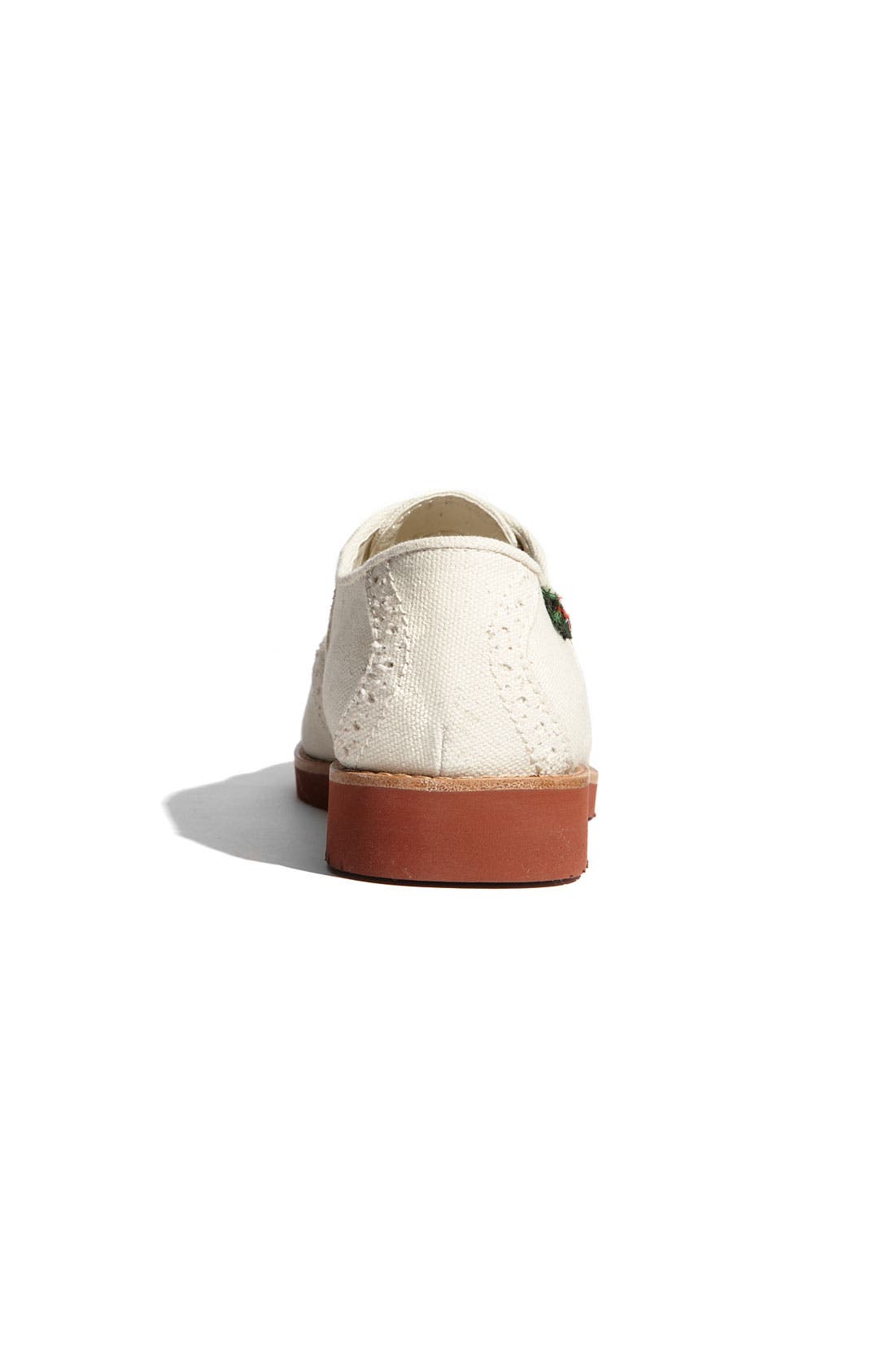'Elden' Laceless Canvas Oxford, Alternate, color, NATURAL