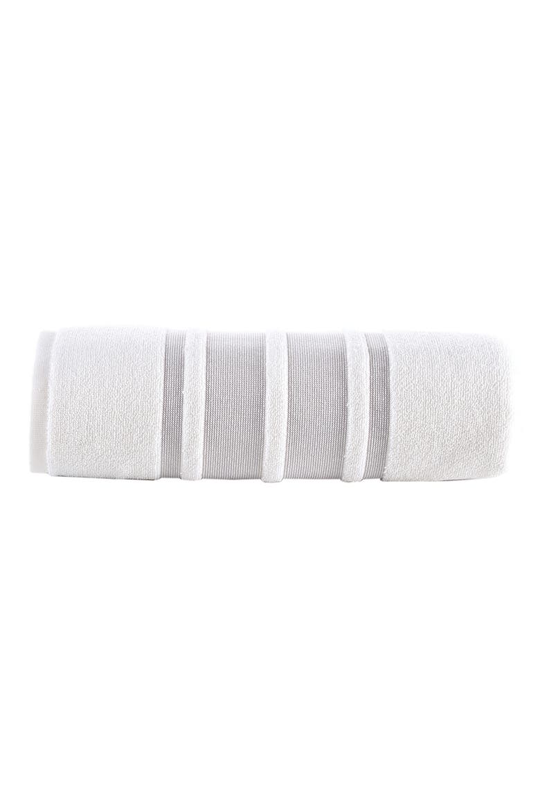 Contrast Boarder 2-Piece Towel Set, Alternate, color, TAUPE
