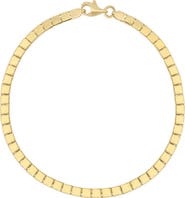 Bony Levy 14K Gold Square Link Bracelet