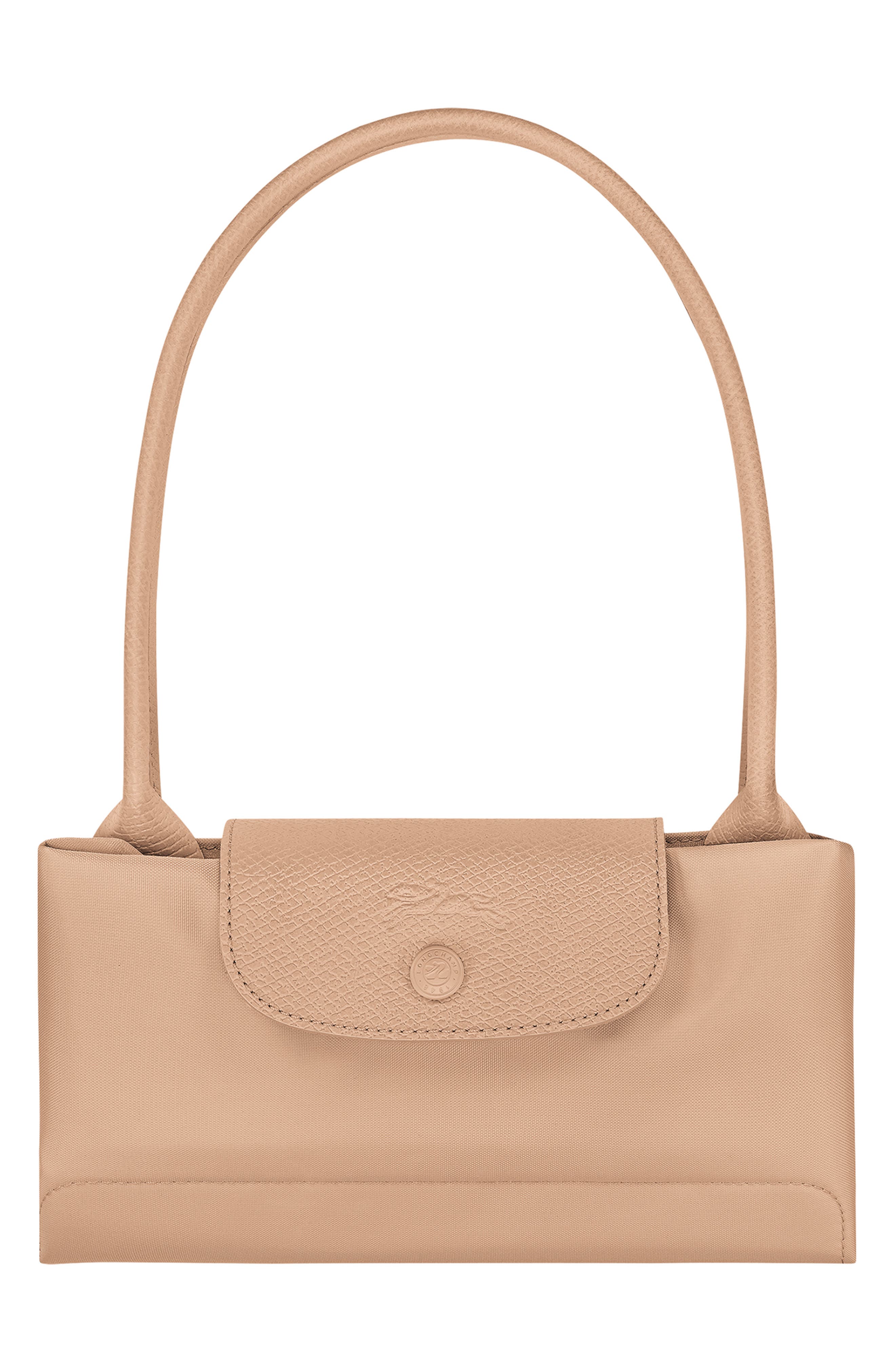 Medium Le Pliage One Nylon Shoulder Tote, Alternate, color, BEIGE