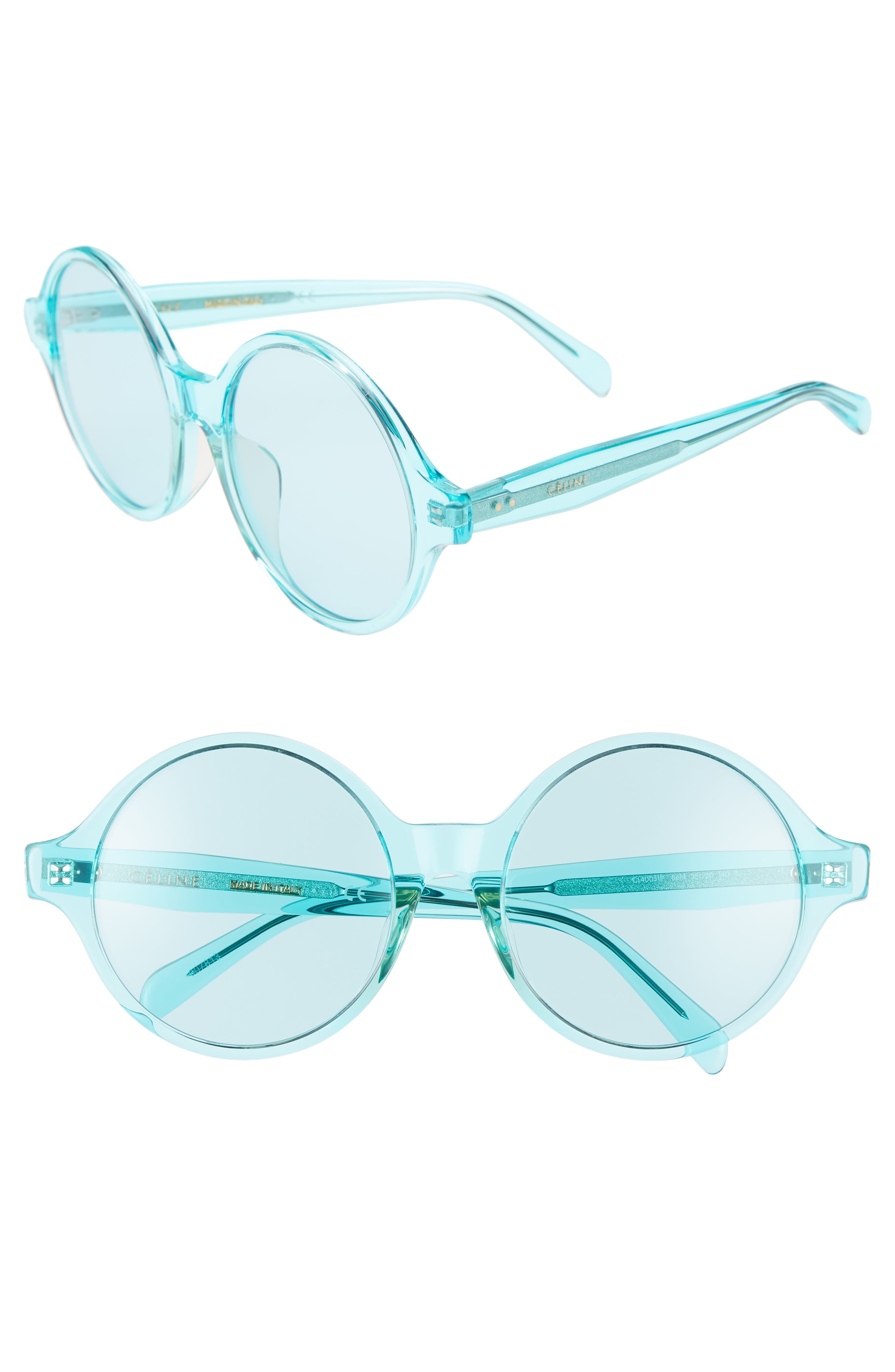 selected TRANSPARENT AQUA/ AQUA