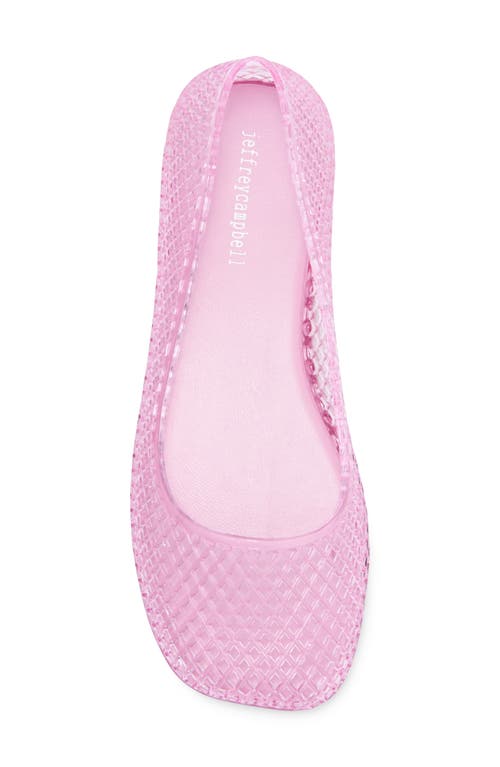 Shop Jeffrey Campbell Day Off Flat In Pink