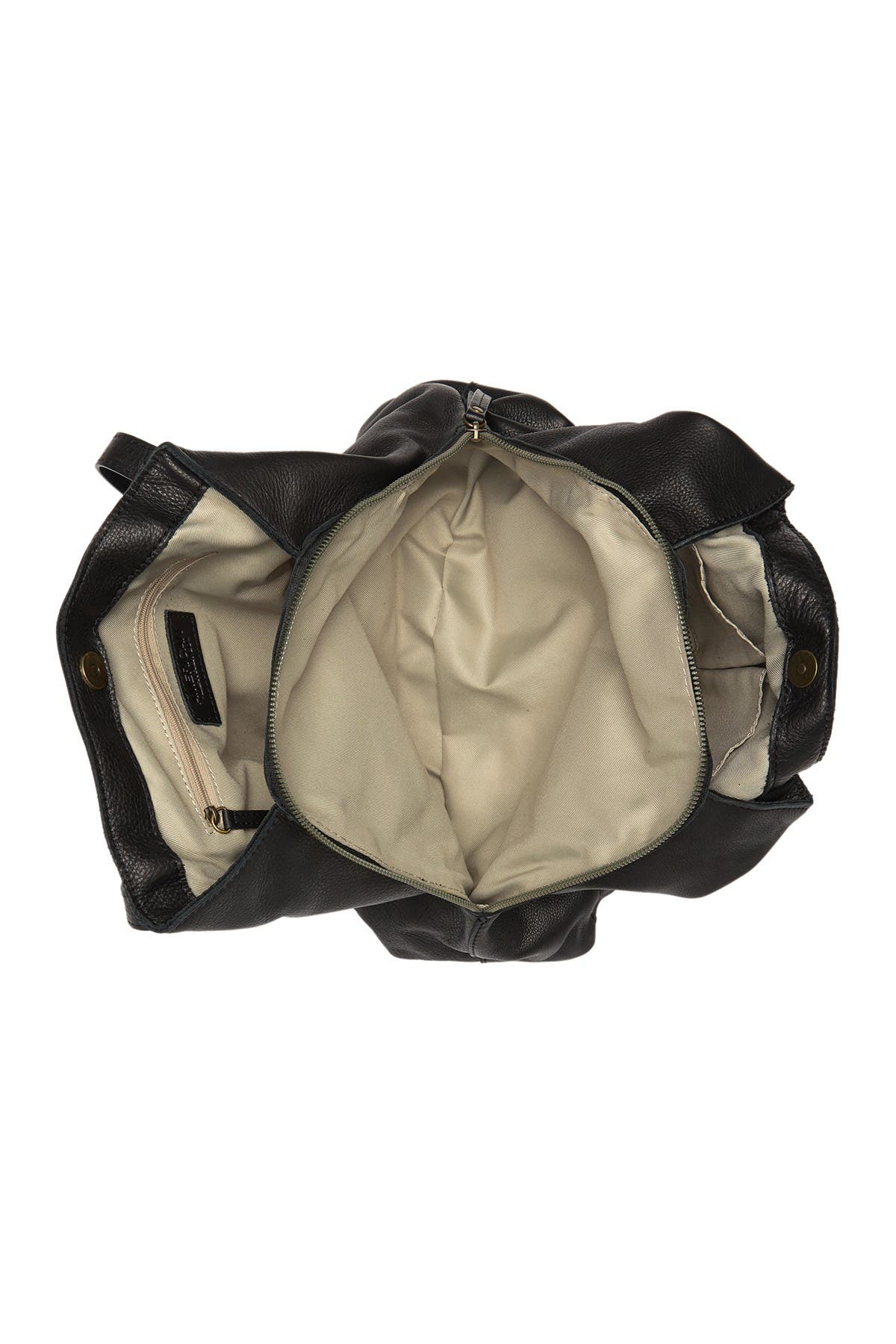 AMERICAN LEATHER CO. Liberty Shopper Bag, Alternate, color, Black