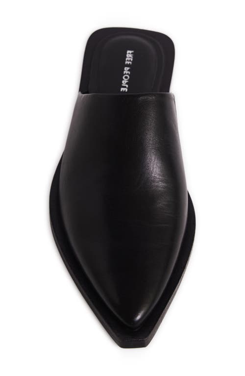 Free People Women's Becky Pointed Toe Mules In Black