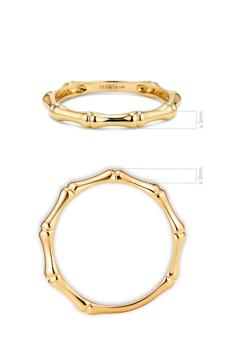 Band Ring in 14K Gold, Alternate, color, Gold