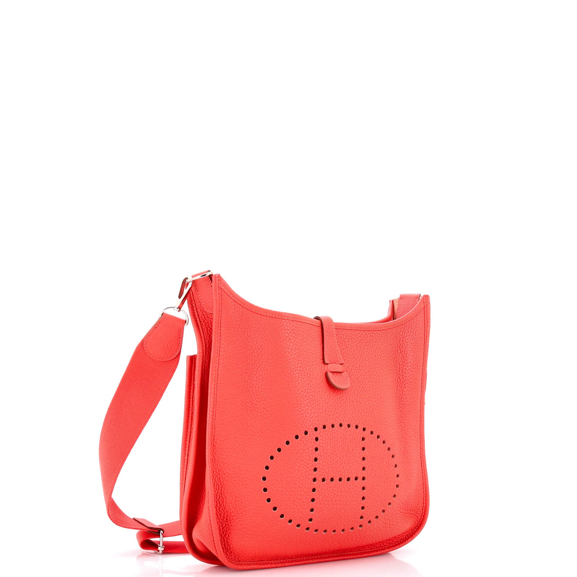 Pre-Owned Hermes Evelyne Bag Gen III Clemence PM, Alternate, color, Rose Jaipur