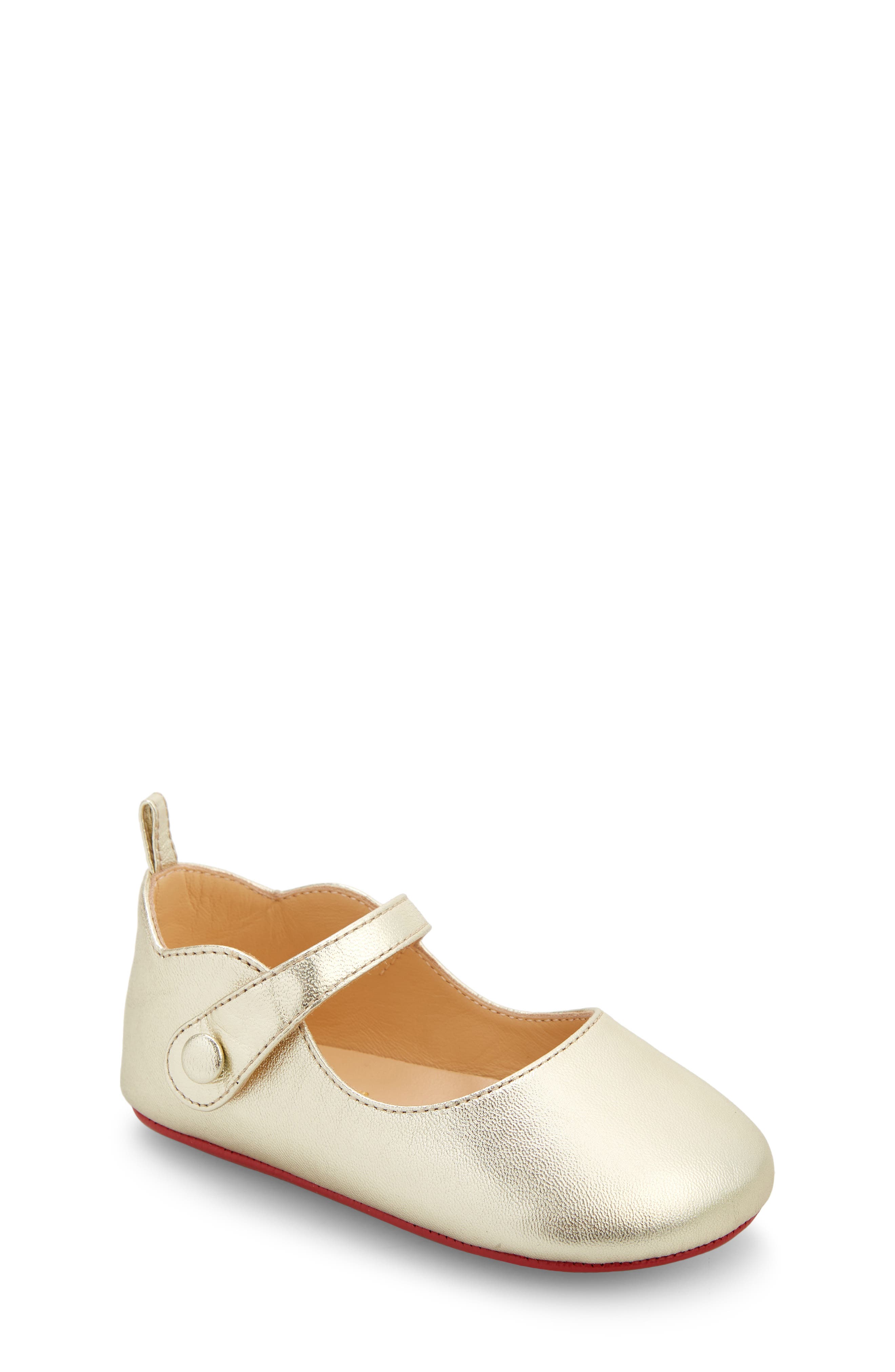 Christian Louboutin Baby Love Chick Crib Shoe, Main, color, 