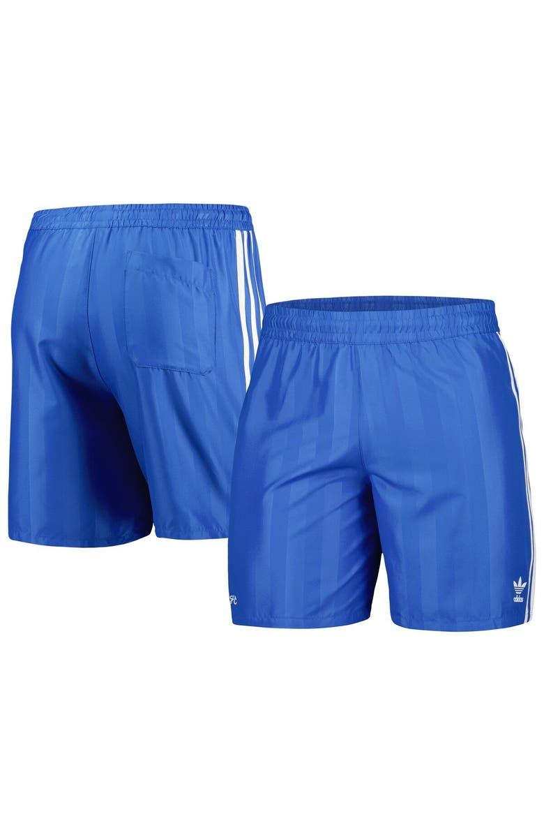 adidas Originals Men's adidas Originals Blue Manchester United 1988-90 Third Shorts, Main, color, Blue
