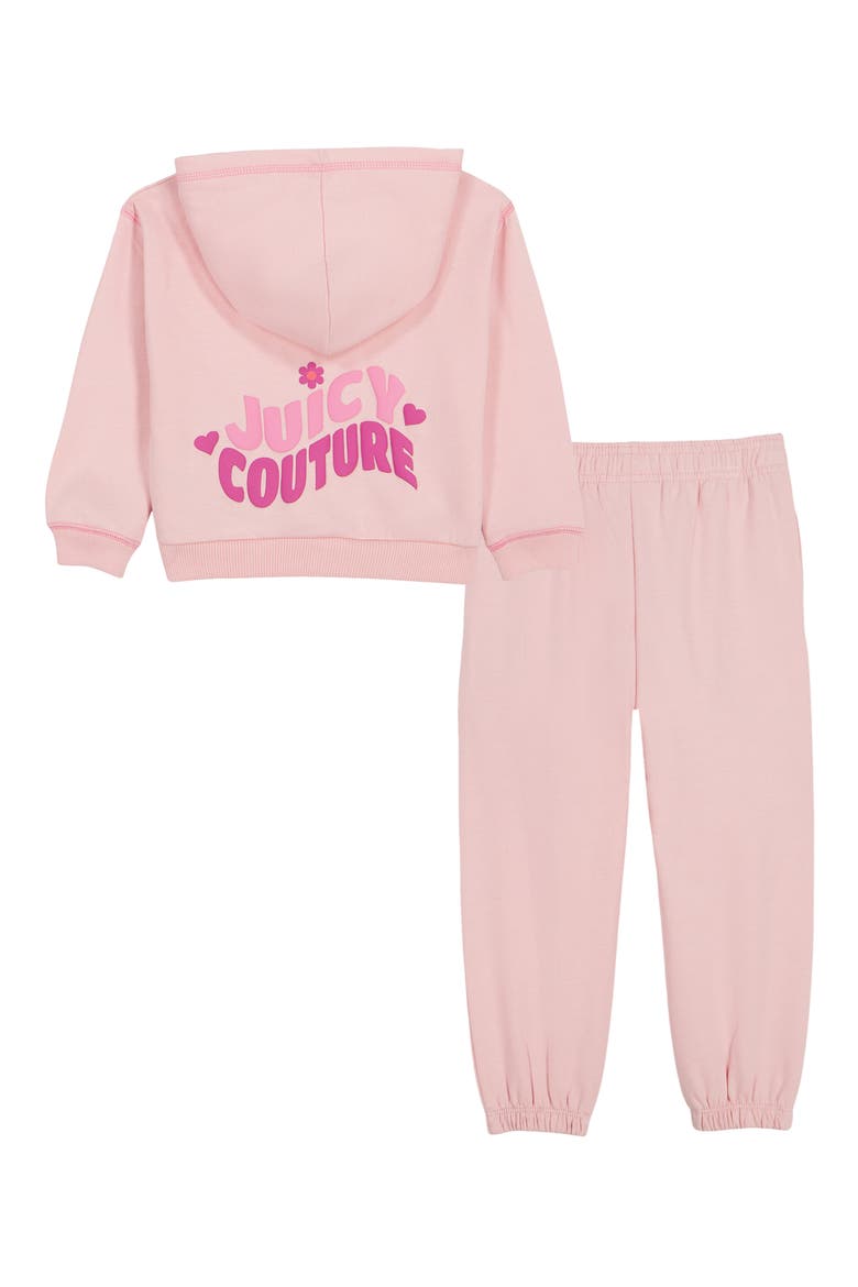 Kids' 2-Piece Fleece Hoodie & Joggers Set, Alternate, color, PINK