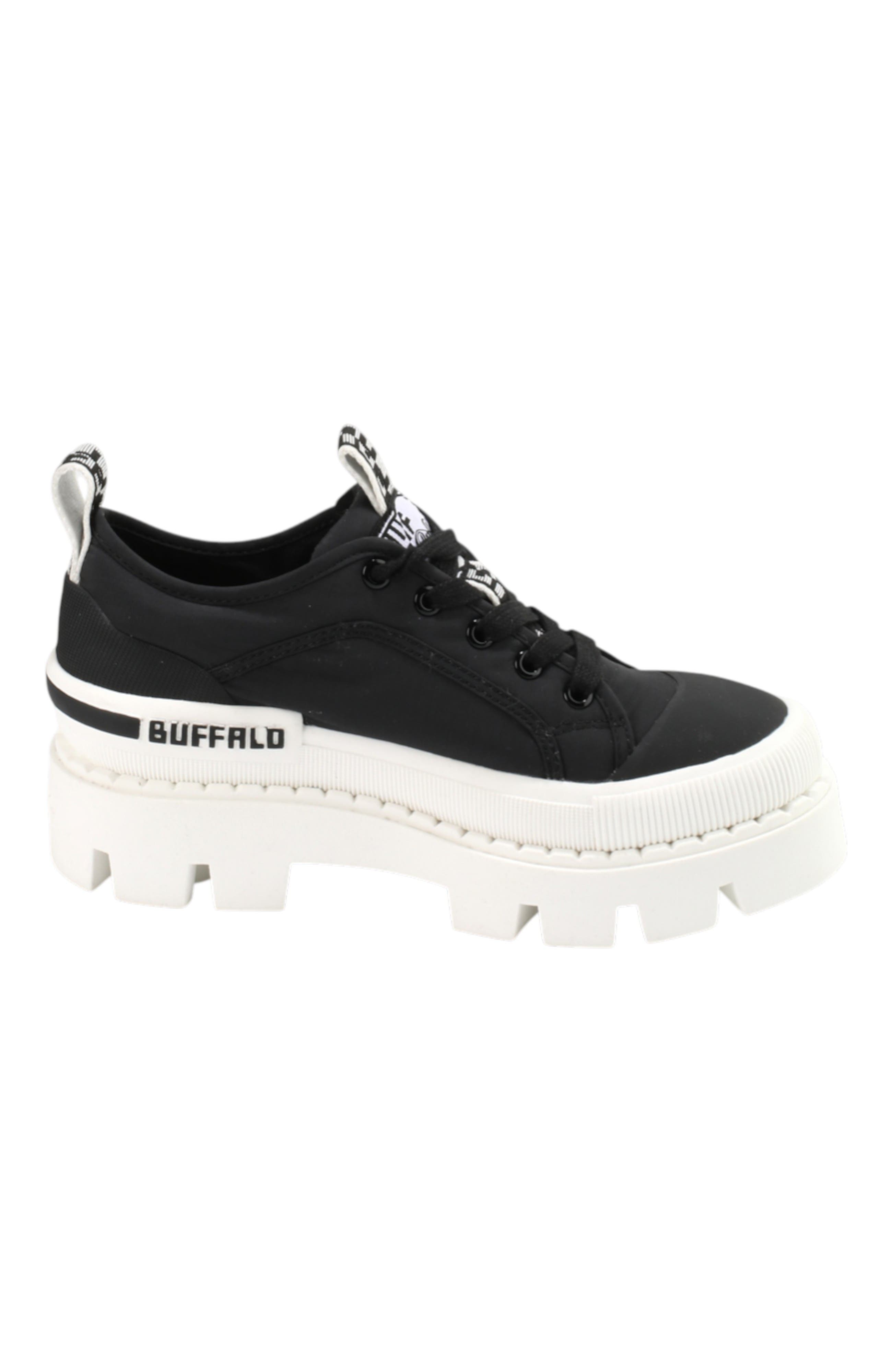 Buffalo Boots Raven Lo Sneaker, Alternate, color, Black