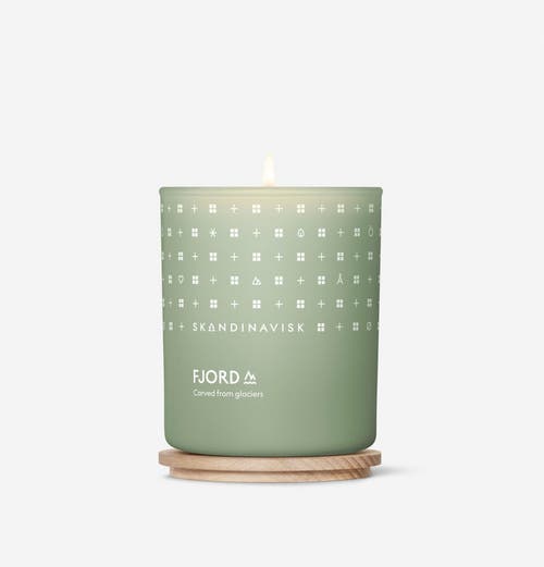 Skandinavisk Fjord Scented Candle 200g In Green
