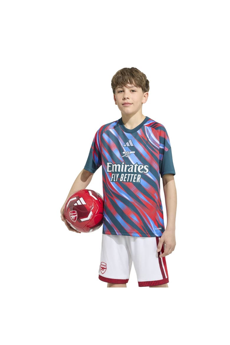 Youth adidas  Green Arsenal 2026/27 Pre-Match Home Training Jersey, Main, color, Green
