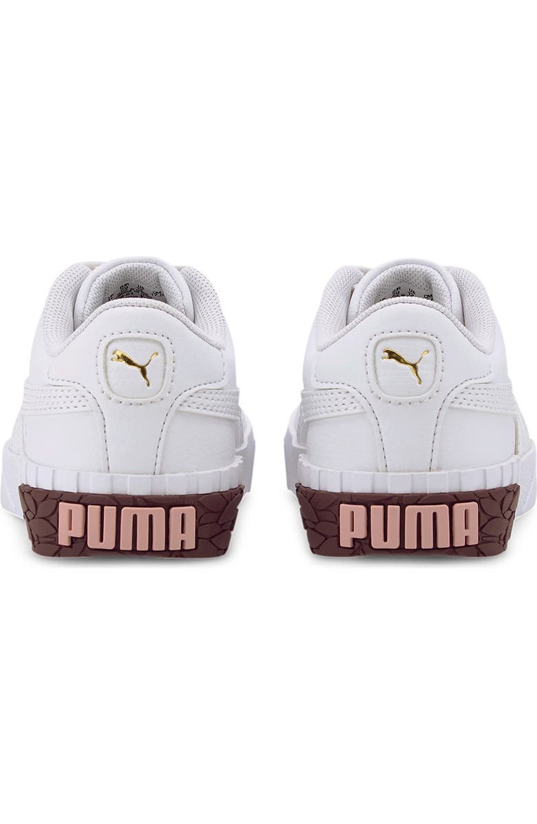 PUMA Cali Perforated Leather Sneaker, Alternate, color,
