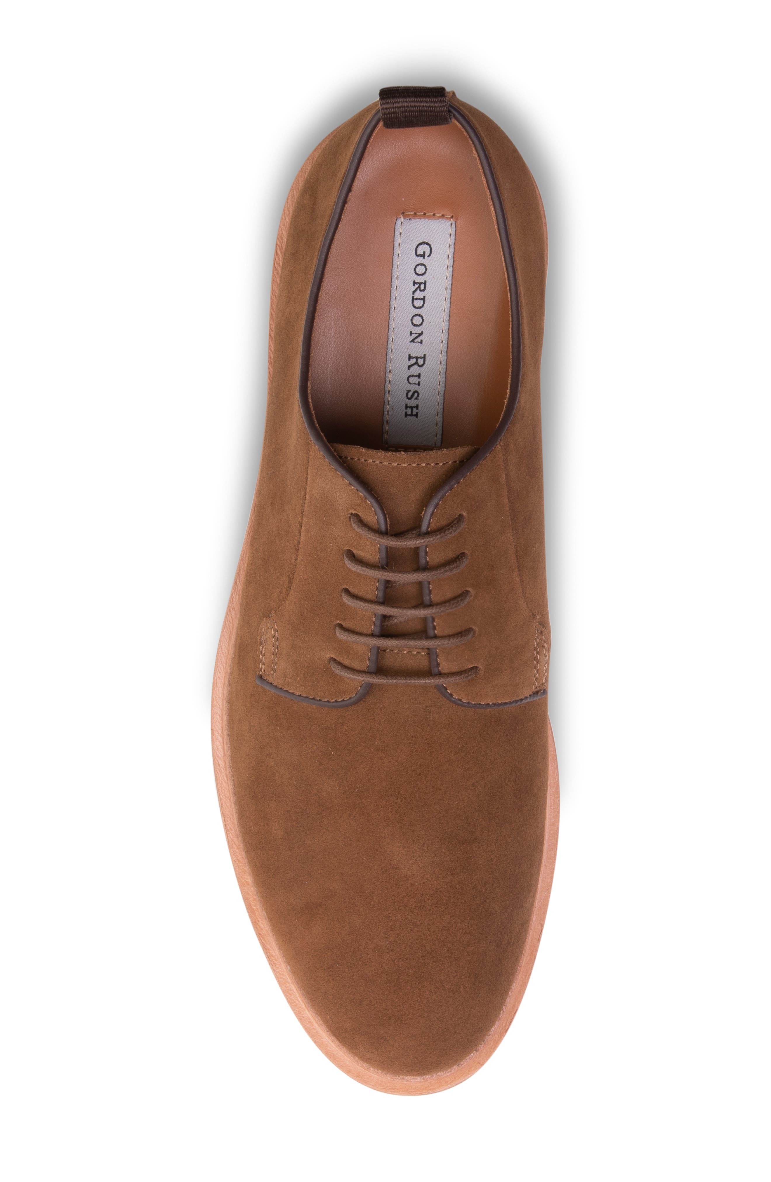Gordon Rush Cooper Derby, Alternate, color, Tan Suede