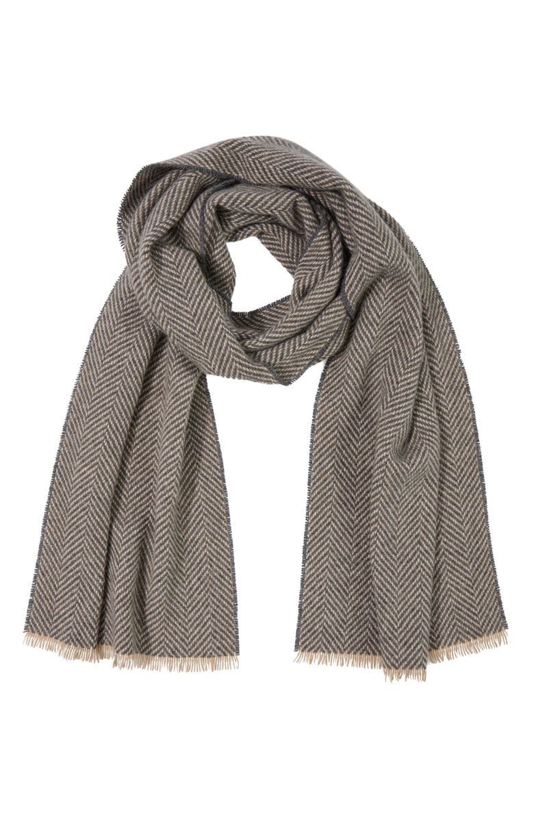 Bruno Magli Cashmere Marled Scarf, Main, color,