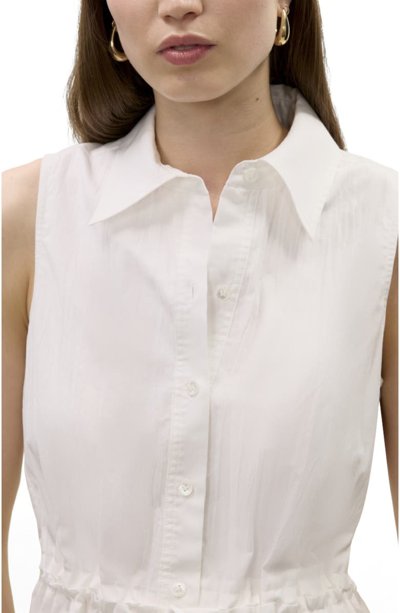 Rebecca Taylor Marietta Shirt Dress, Alternate, color, Milk