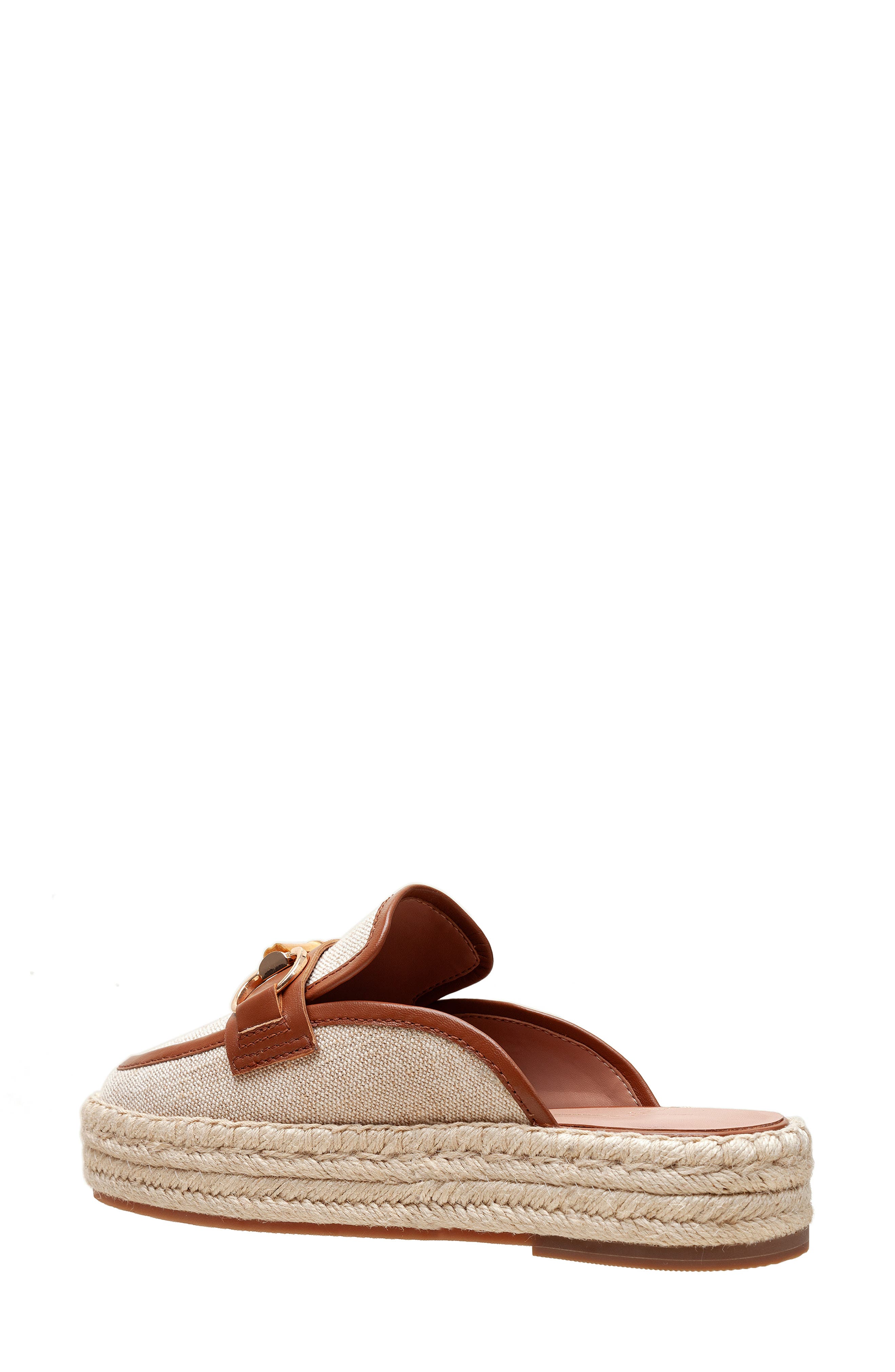 Linea Paolo Shiloh Mule, Alternate, color, Natural/Cognac