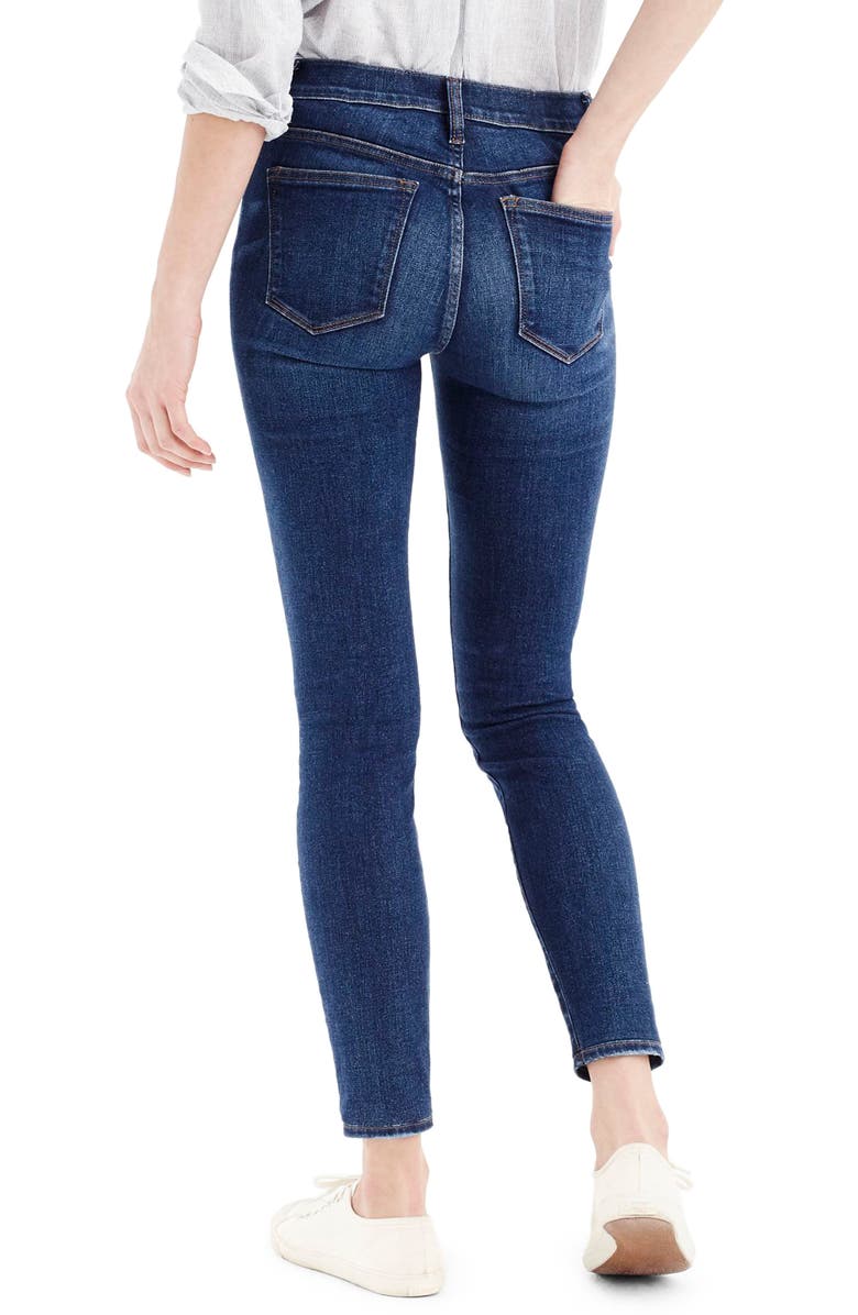 J.Crew Toothpick Jeans, Alternate, color, 