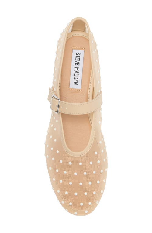 Steve Madden Dreaming Mary Jane Flat In Ivory