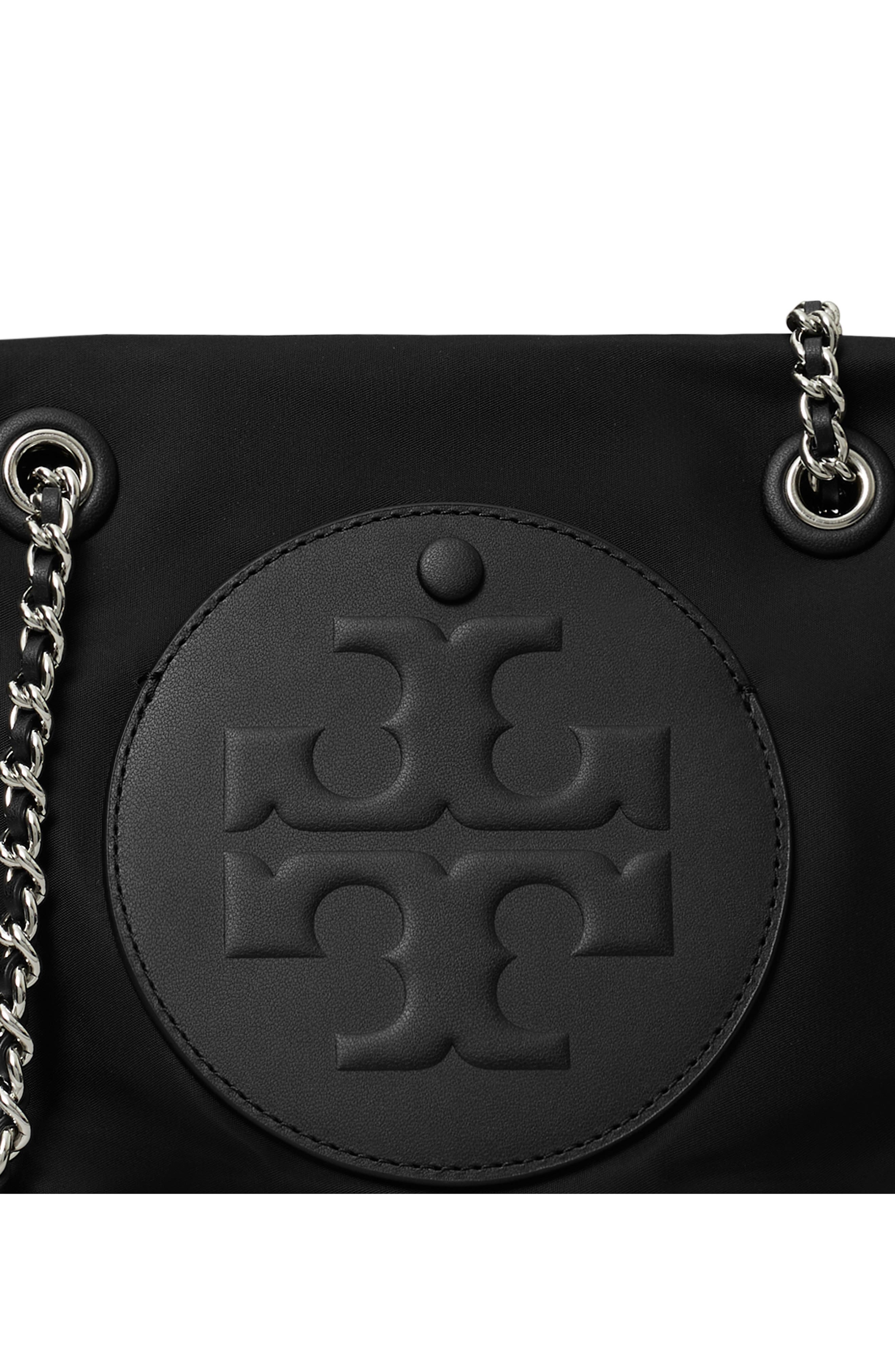 Tory Burch Small Ella Logo Detail Crossbody Bag, Alternate, color, 