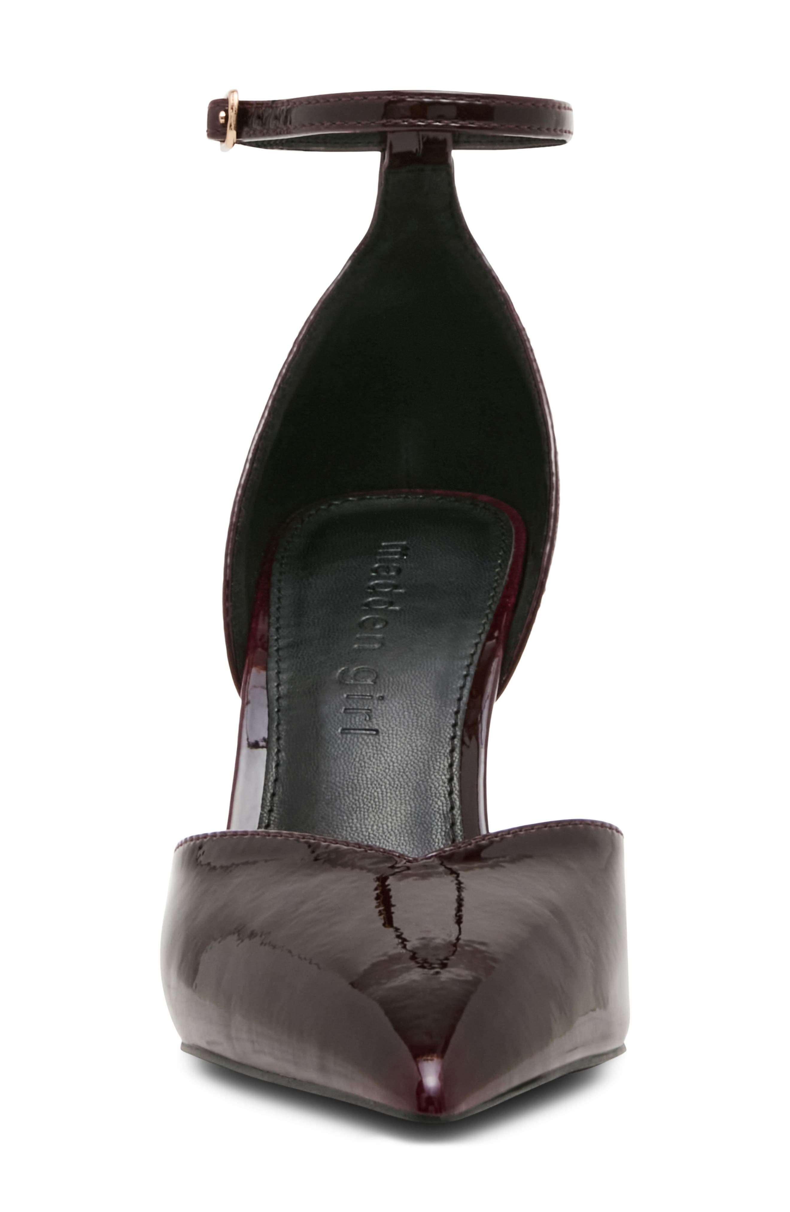 Karat Faux Leather Pump, Alternate, color, MERLOT PATENT