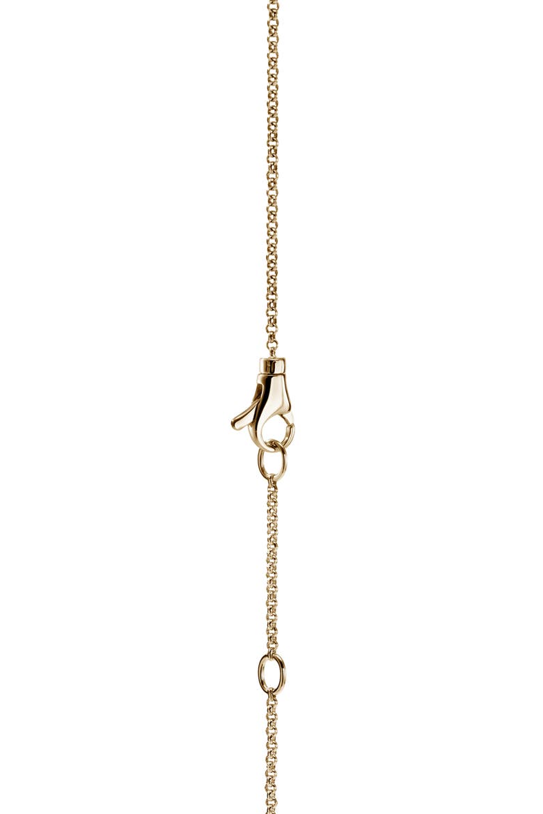 JH Essentials Cross Necklace, 14K Gold, Diamonds, Alternate, color, GOLD