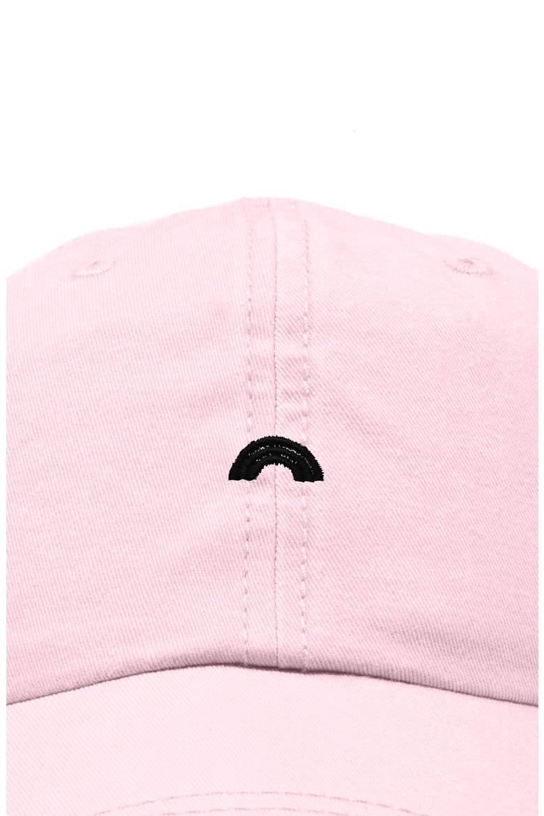 Lil Rainbow Dad Cap, Alternate, color, Washed Pink