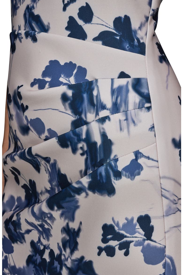 Floral Sheath Midi Dress, Alternate, color, TEMPEST MULTI