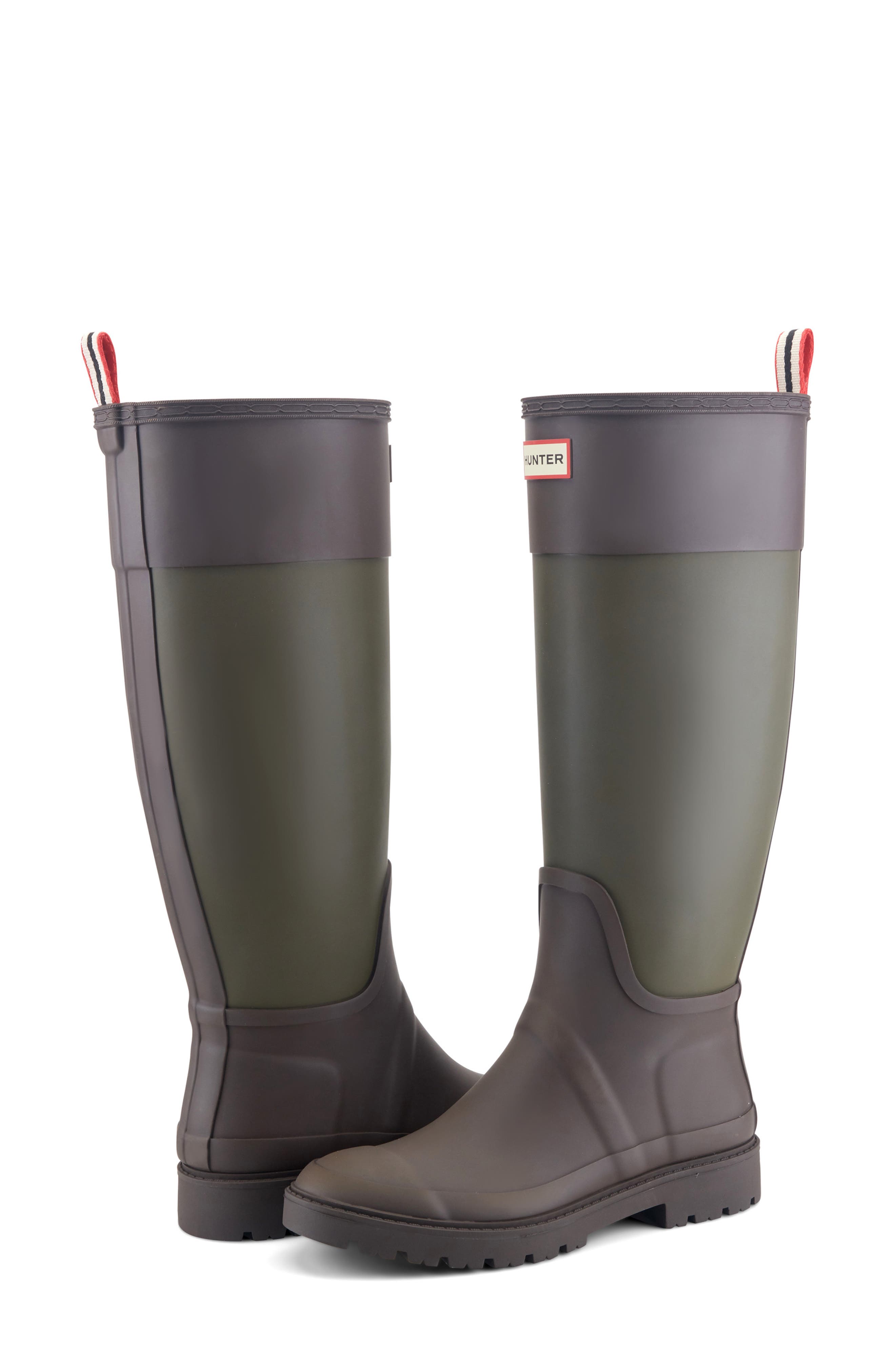 Tall Rain Boot, Alternate, color, GREEN