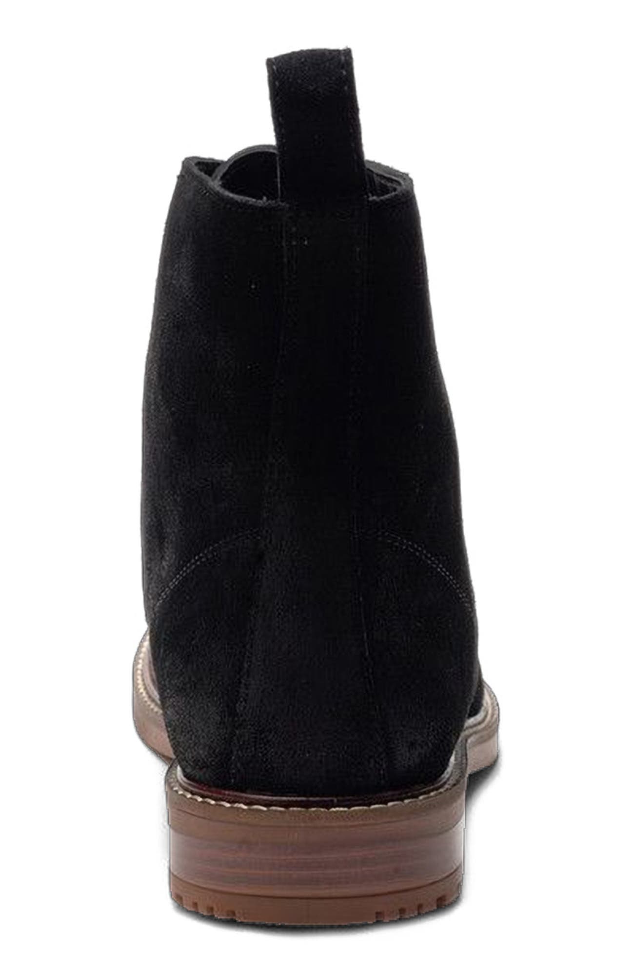 A. Veer Summit Lace-up Boot, Alternate, color, Black Leather