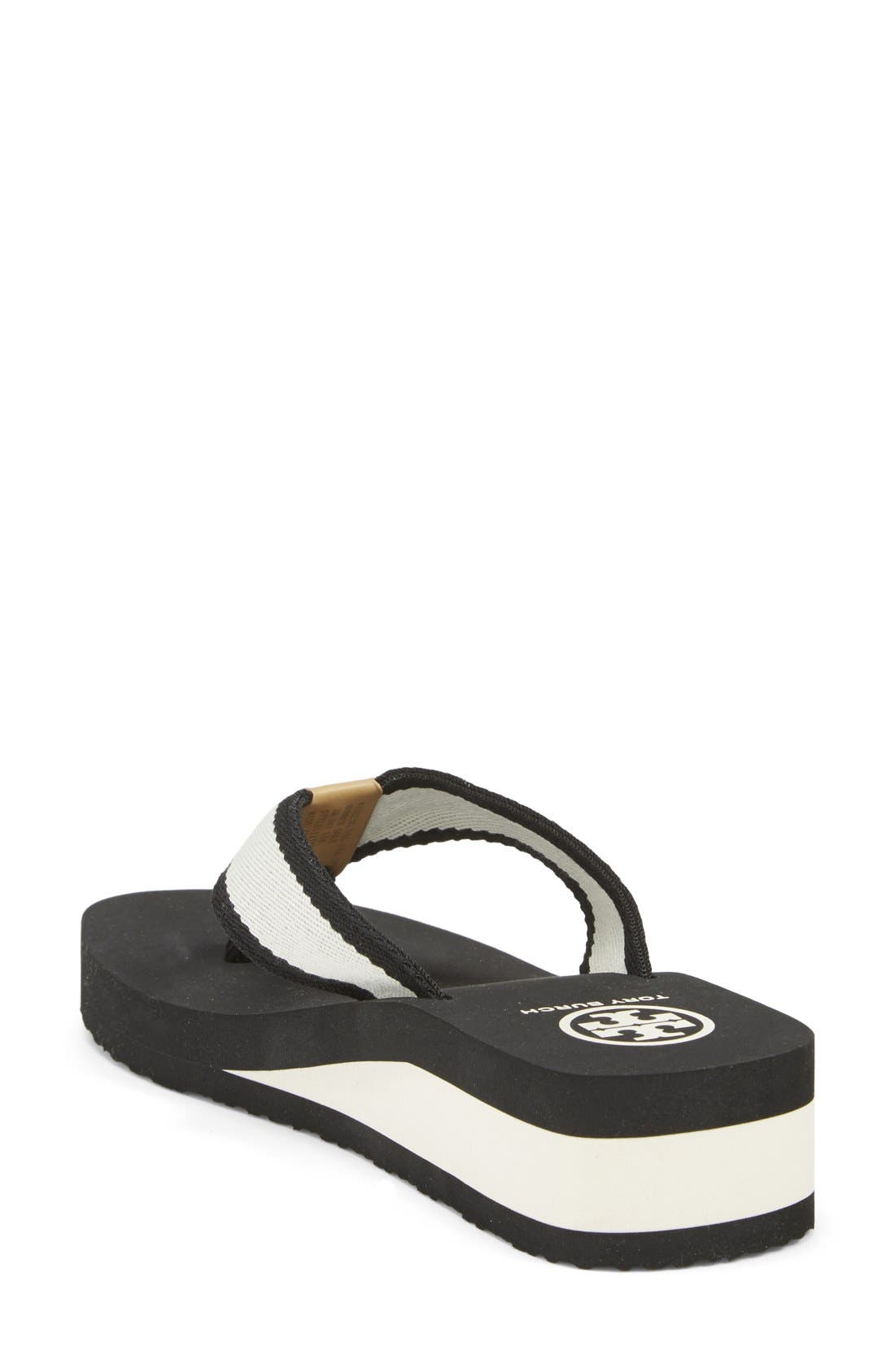 Tory Burch 'Frankie' Wedge Sandal, Alternate, color, 