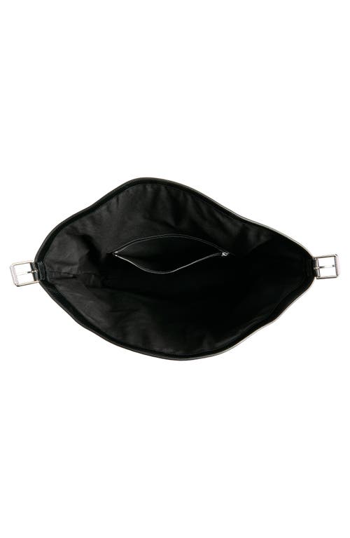 Givenchy Large Voyou Leather Shoulder Bag In Black