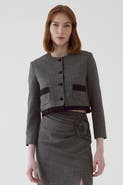 Exquise Amias Cropped Jacket