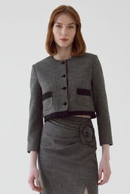 Exquise Amias Cropped Jacket