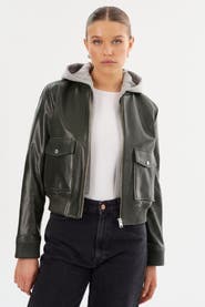 LAMARQUE CANDACE | Leather Bomber Jacket