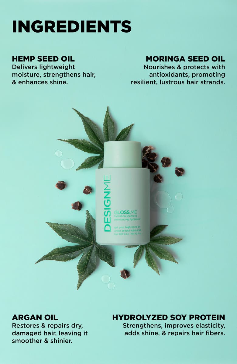 DESIGNME GLOSS.ME Hydrating Shampoo, Alternate, color,