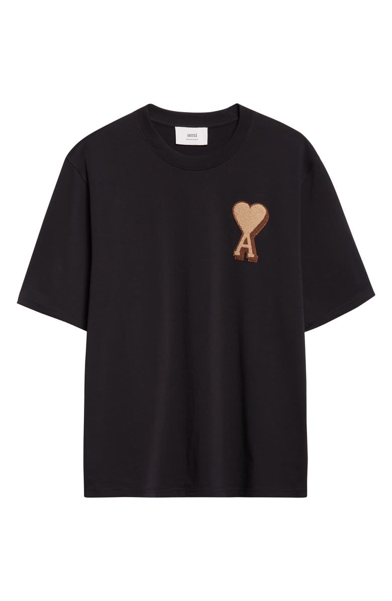 AMI PARIS Ami de Coeur Patch T-Shirt, Alternate, color, 