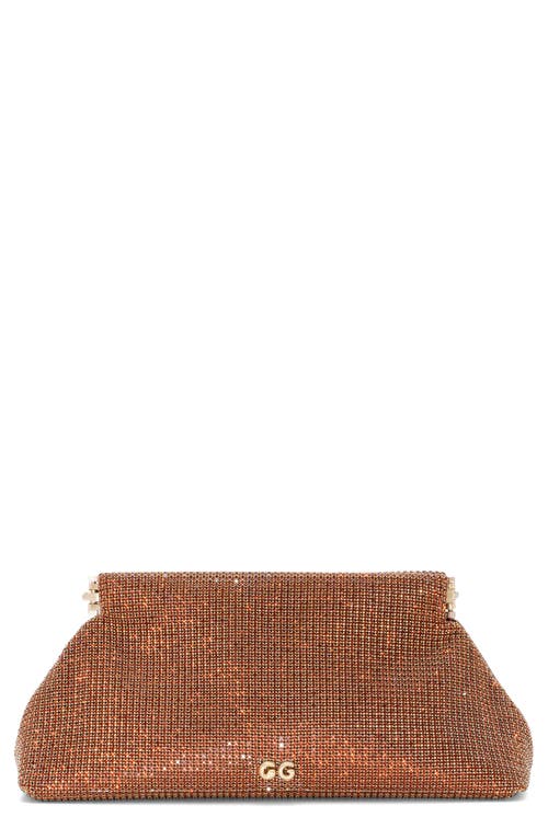 Cult Gaia Mini Lillia Woven Raffia Clutch