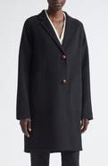 Lafayette 148 New York Wool & Cashmere Car Coat
